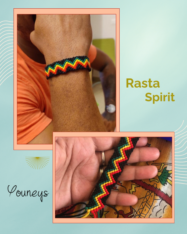 Bracelet brésilien tissé