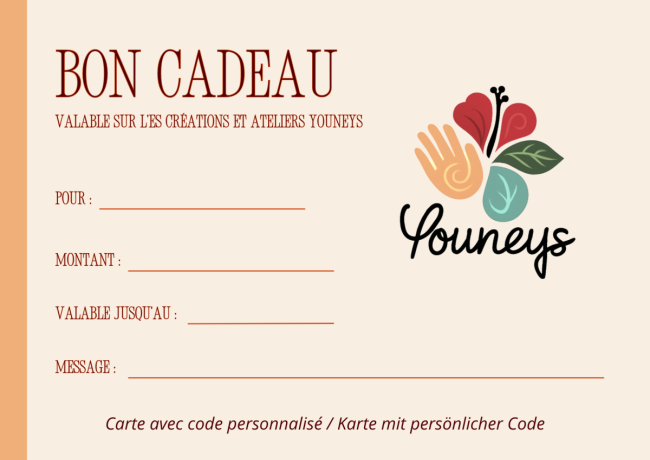 Bon cadeau Youneys